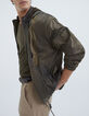 Blouson kaki en nylon Homme-6