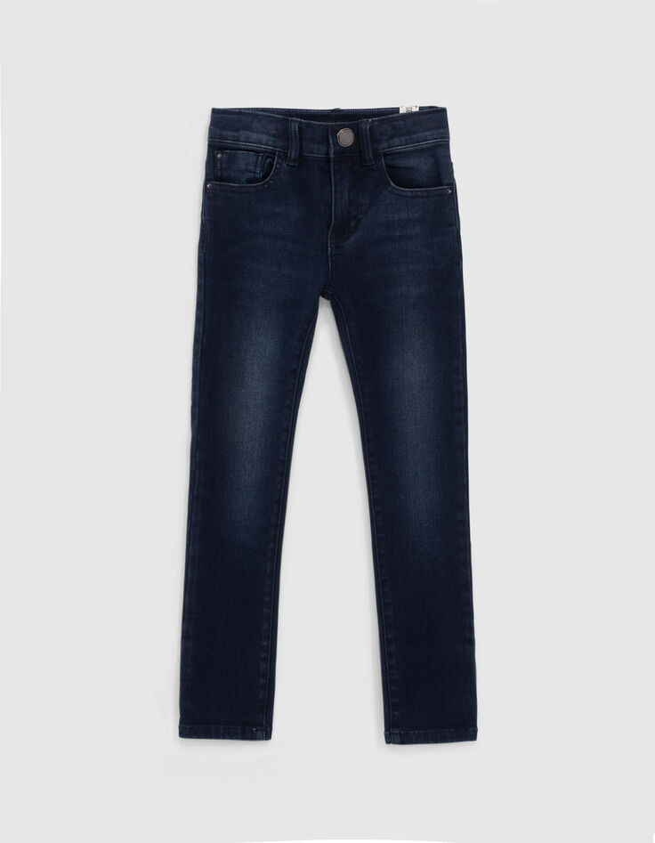 Boys’ blue black skinny jeans-1