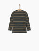 Gestreiftes Jungenshirt -4