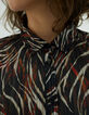 Damenvoilebluse mit Zebraprint-3