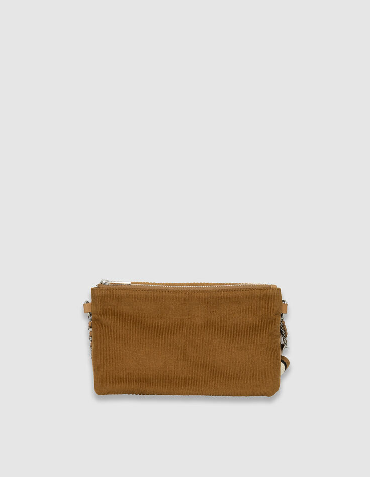 De 111 FLUWEEL camel ribfluweel Dames-3