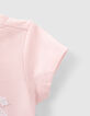 Hellrosa Kleid für Babymädchen-4