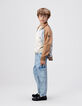 Blauwe JOGGER BATTLE jeans Waterless jongens-3