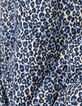 Cárdigan azul marino acolchado leopardo-lazo niña-8