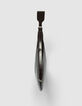 Women’s brown glazed leather Allane half-moon bag-2