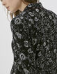 Damenchiffonblazer mit Tattoo-Print-4