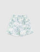 Mintgr&uuml;ne Jungenbadeshorts mit Tie-Dye-Effekt-3