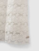 Ivoor blouse in kant sterren meisjes  -5