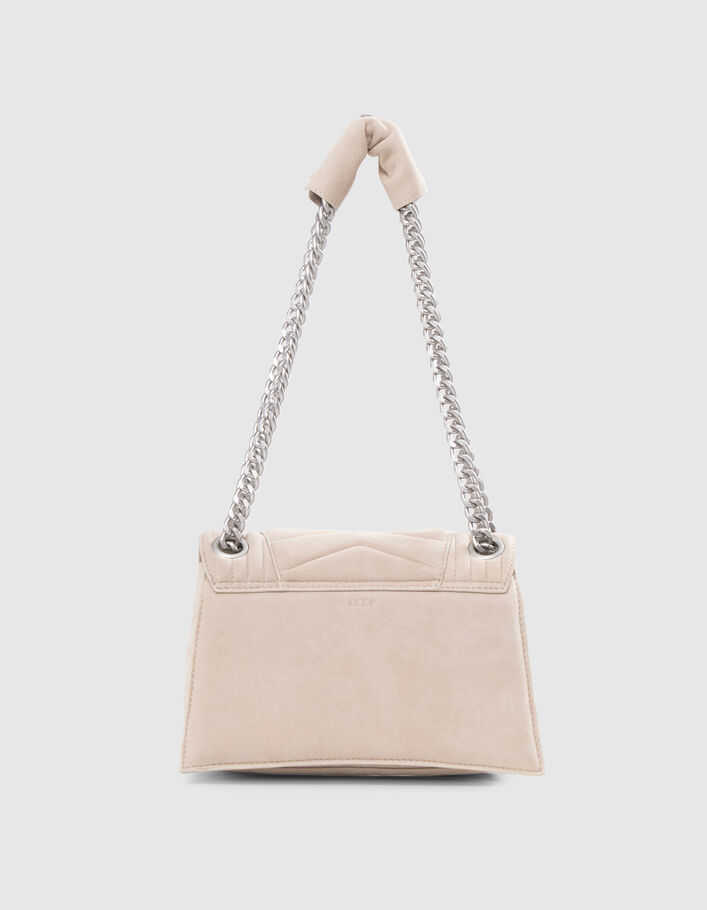 THE 1. bag SEASONALS – Women's chalk quilted leather M bag - IKKS