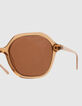 Lunettes solaires fille p&ecirc;che-5