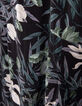 Zwarte midi-jurk LENZING™ ECOVERO™ orchideeprint Dames-8