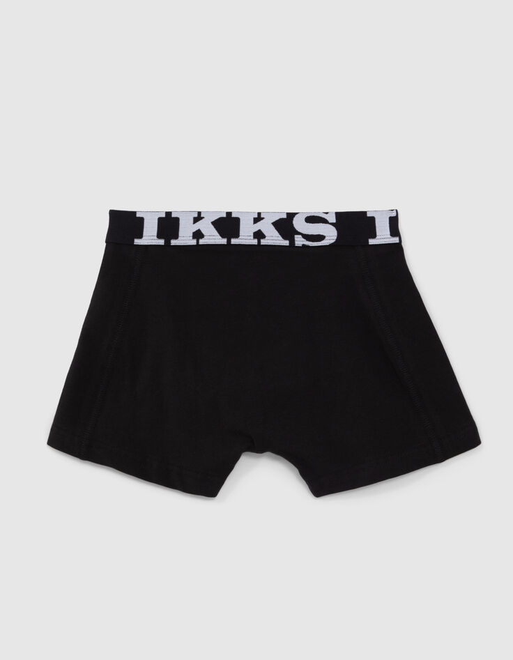 Boxers noir et kaki garçon-3