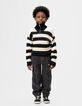 Jean jogger loose noir garçon-1