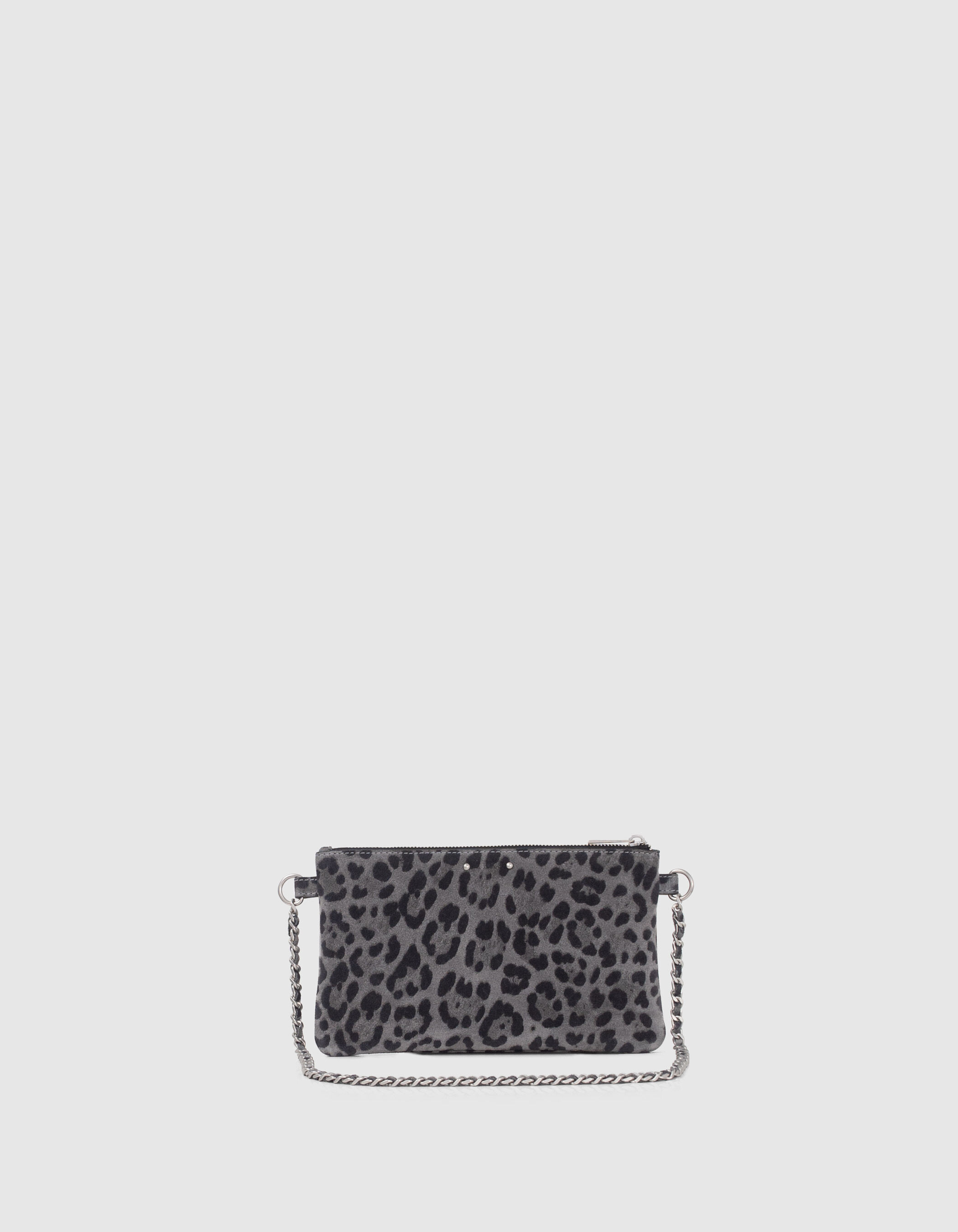 Pochette grise hotsell femme
