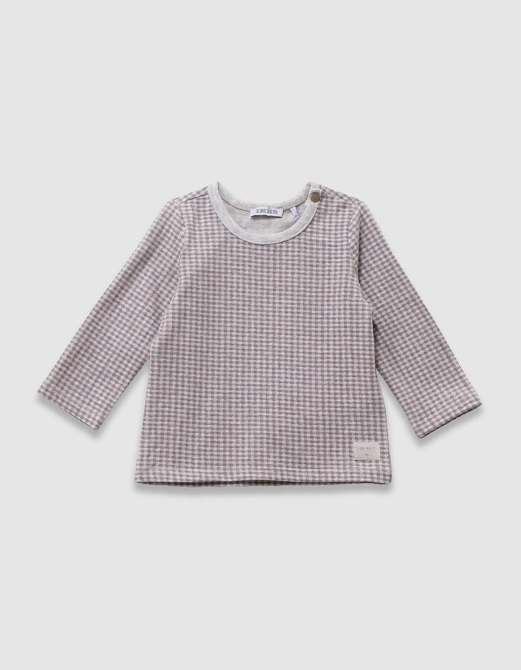 Baby girls’ denim dress and T-shirt outfit-8 Baby girls’ denim dress and T-shirt outfit-8
