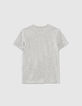 T-shirt gris IKKS - BATMAN visuel lenticulaire garçon-4