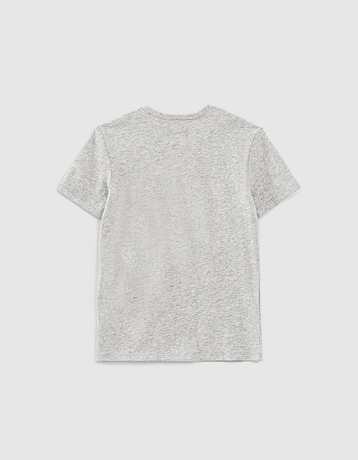 T-shirt gris IKKS - BATMAN visuel lenticulaire garçon-4