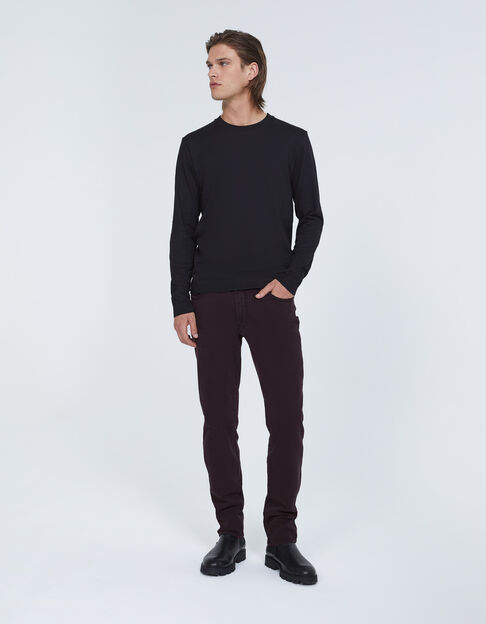 Dark Plum SLIM-Herrenjeans