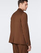 Veste de costume moka TRAVEL SUIT Homme-4