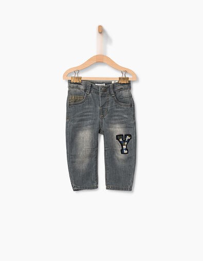 Grijze jeans babyjongens  - IKKS