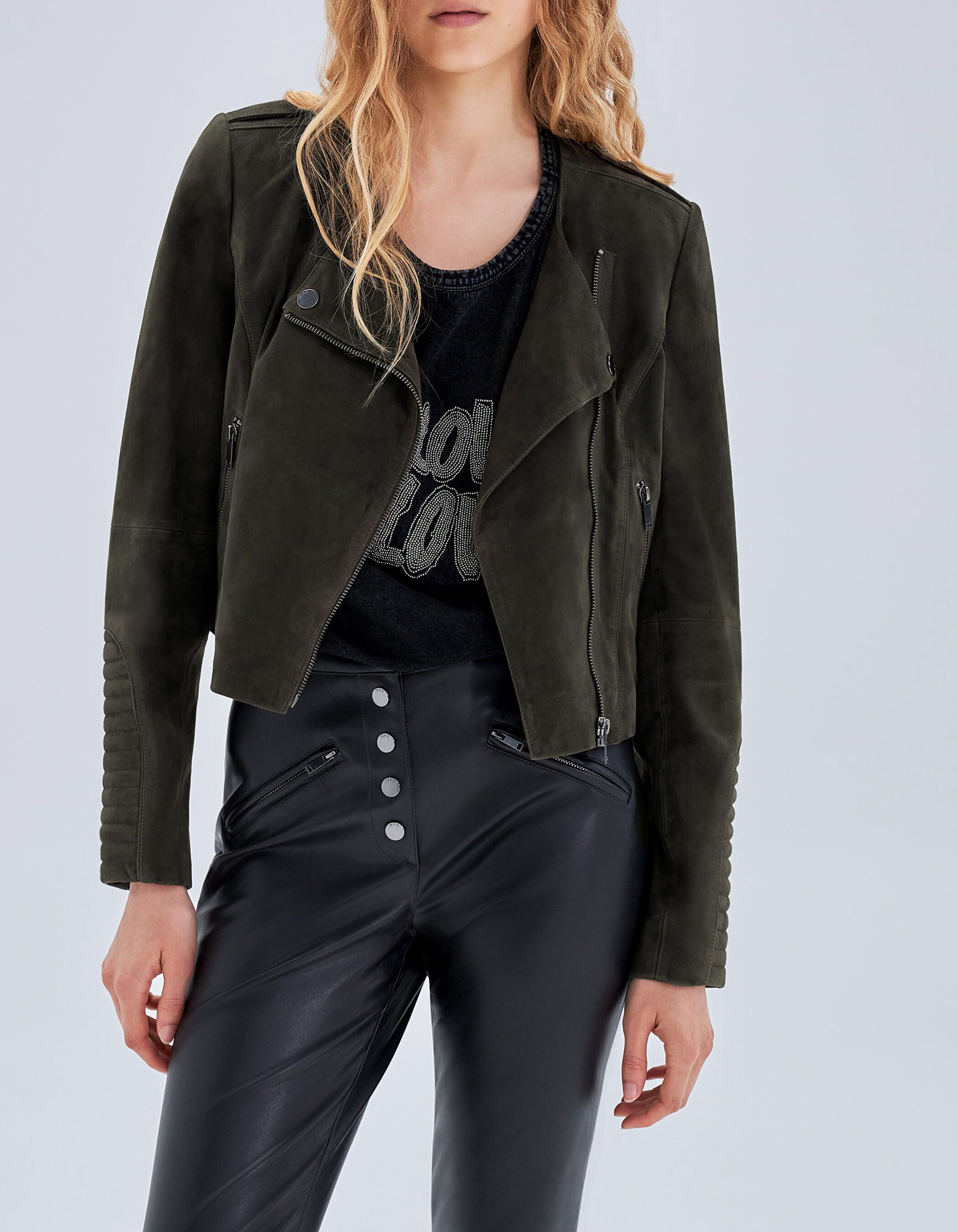 Esprit suede jacket store