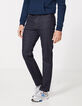 Men’s navy Shibuy straight jeans-2