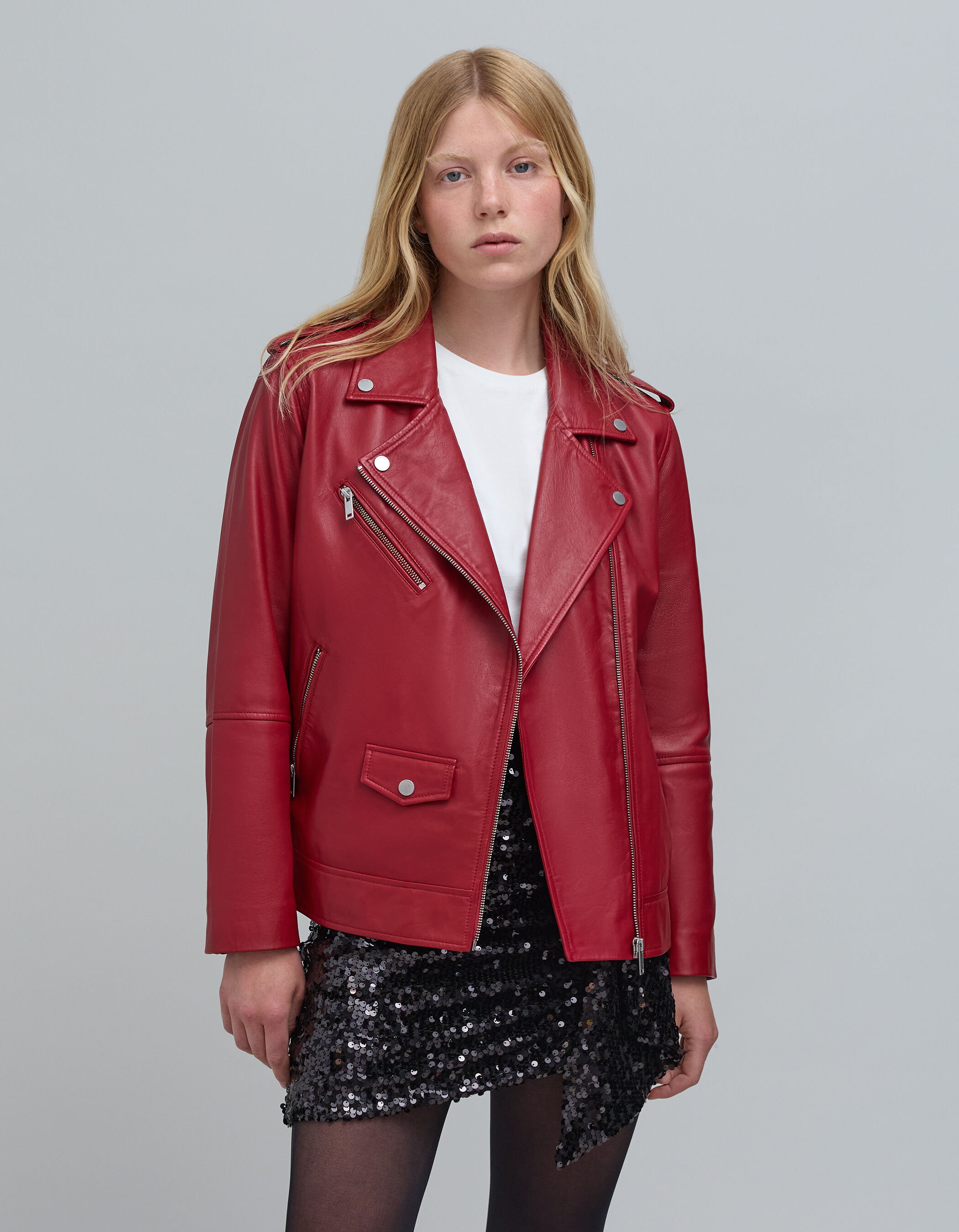 Veste cuir femme esprit online