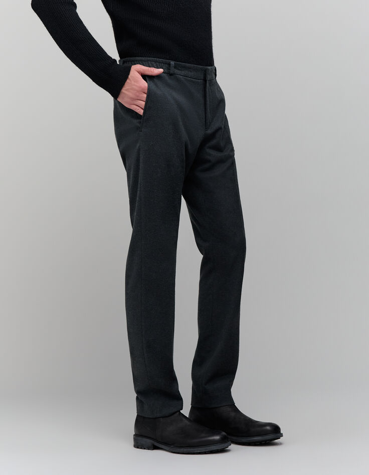 Pantalón antracita con cintura elástica para hombre-5 Pantalón antracita con cintura elástica para hombre-5
