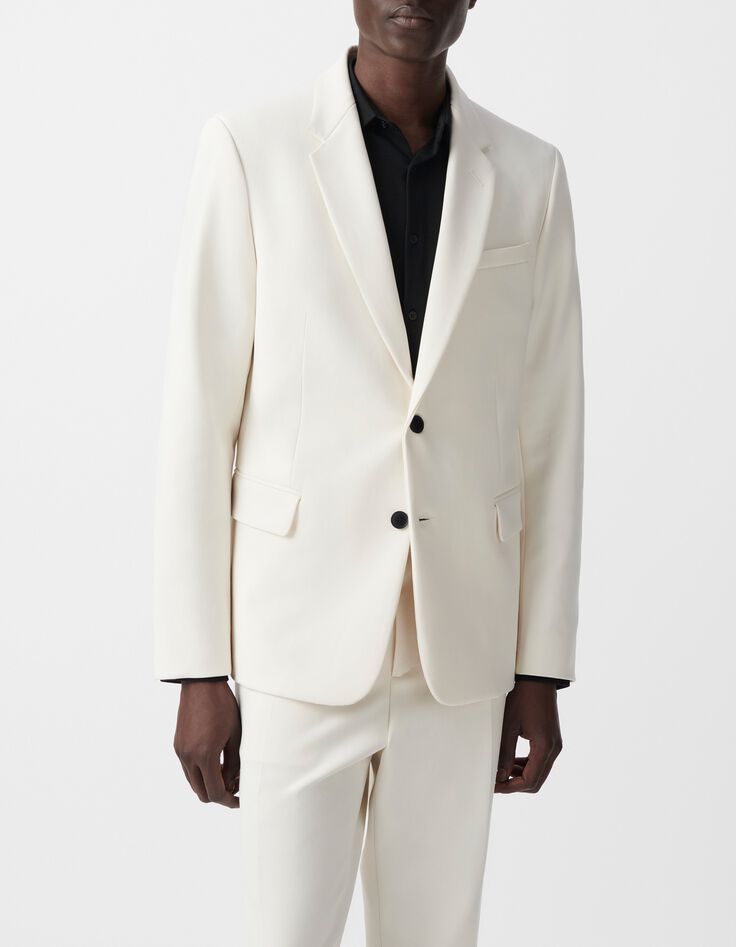 Veste de costume blanche Homme-2