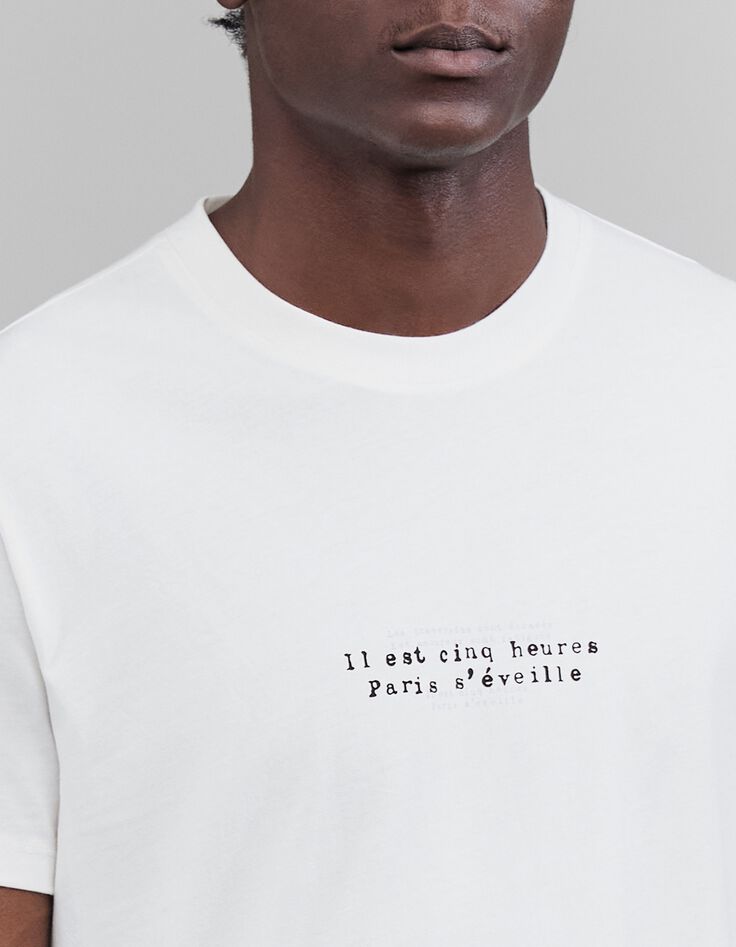 Camiseta blanca de hombre de algodón orgánico-2