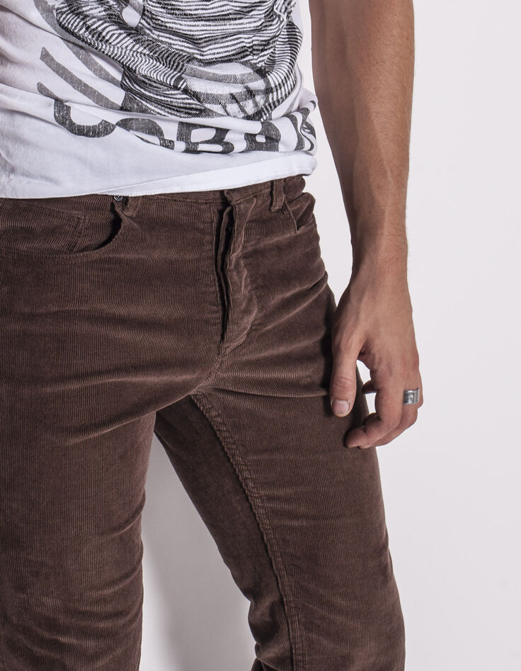 Slim fit herenpantalon-4