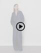 Blusa oversize azul brut Lyocell® mujer-7 Blusa oversize azul brut Lyocell® mujer-7