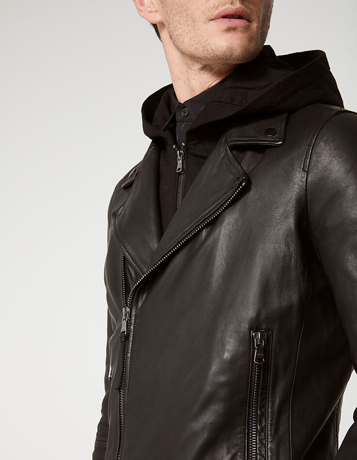 Blouson cuir homme-5