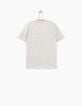 T-shirt grijs gechineerd vlag-skater -3