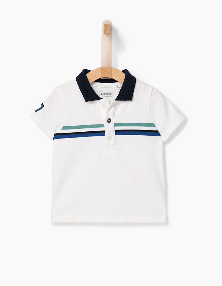 Polo y shorts felpa bebé niño-2