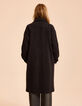 Manteau long gris esprit surchemise I.Code-4