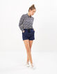 Chemise marine imprimé parasols I.Code-6
