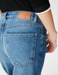 Jean droit bleu 7/8e Anders Femme-4