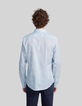 Men&rsquo;s sky tropical motif Liberty fabric SLIM shirt-3