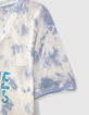 Camiseta tie & dye azul mensaje mujer-3
