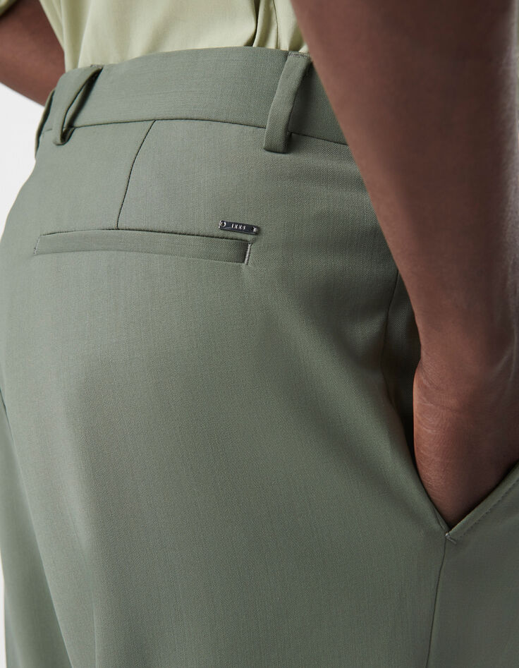 Men’s khaki TRAVEL SUIT suit trousers-5