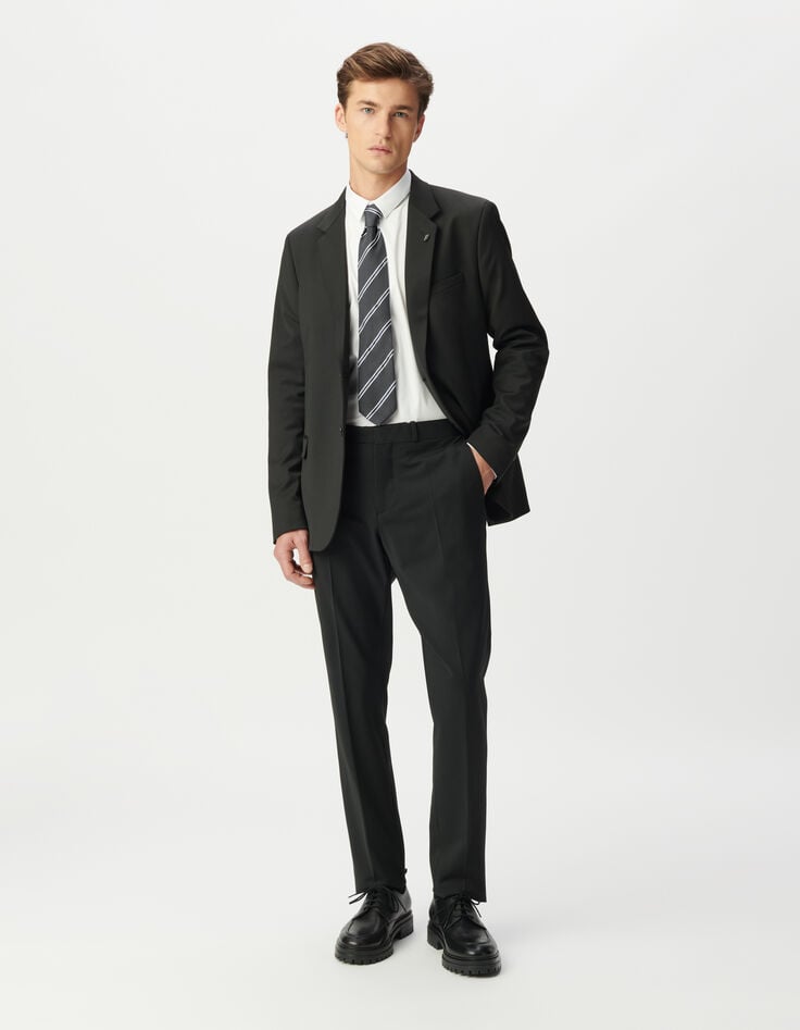 Men’s black TRAVEL SUIT suit jacket-7