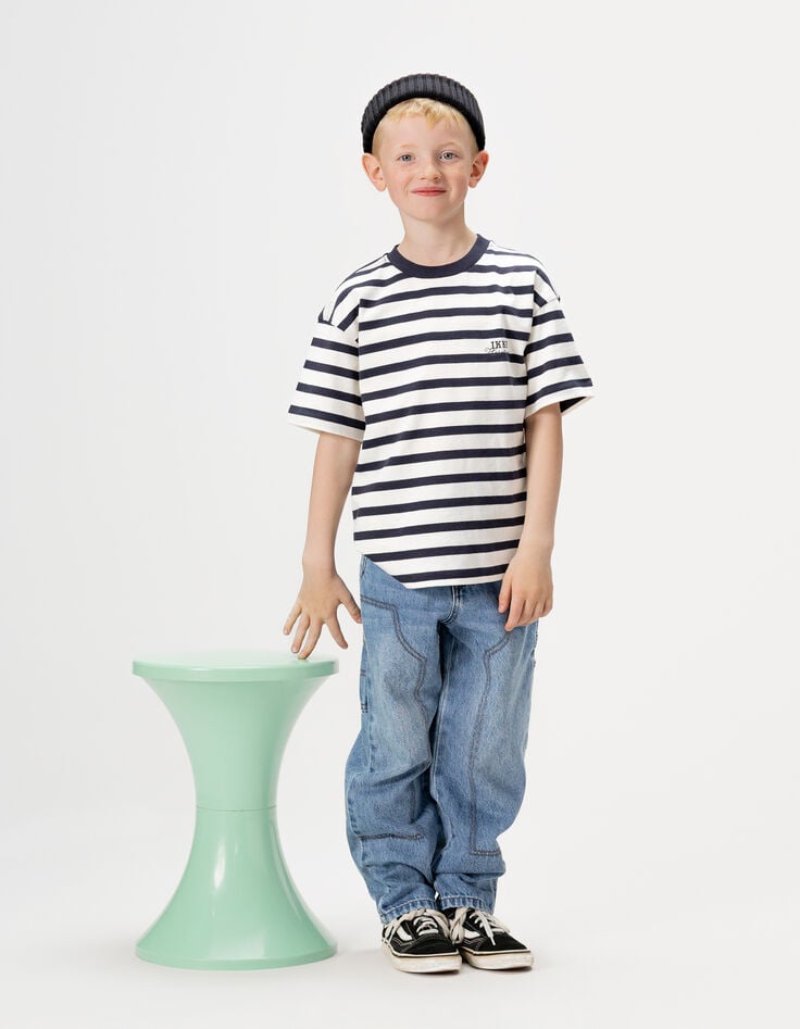 Jungen-Matrosenshirt, kurzarm, Biobaumwolle-2 Jungen-Matrosenshirt, kurzarm, Biobaumwolle-2