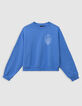 Sweat bleu maxi visuel dos fille-2