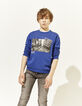 Boys' black skinny jeans-7