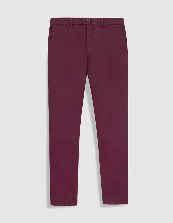 Pantalon chino slim prune Homme-5