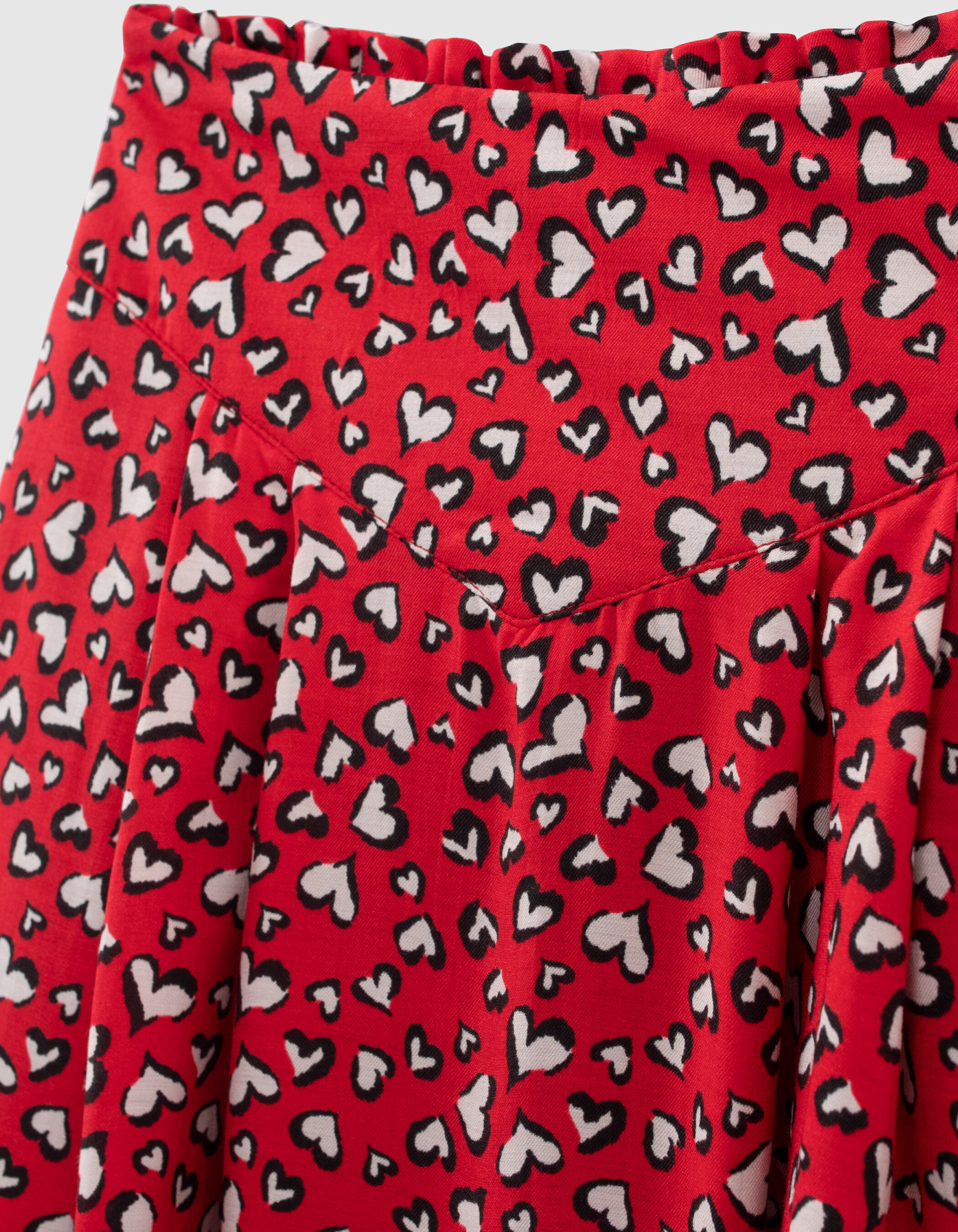 Jupe store rouge ikks