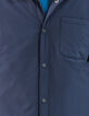 Sous-doudoune surchemise marine nylon THERMOLITE® Homme-4