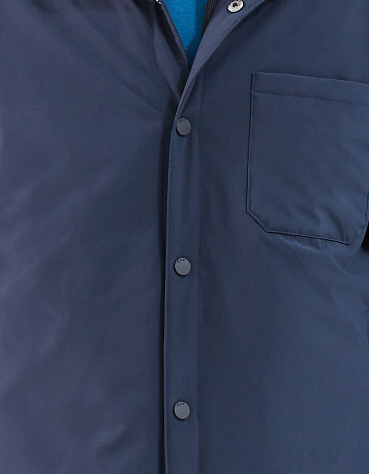 Sous-doudoune surchemise marine nylon THERMOLITE® Homme-4