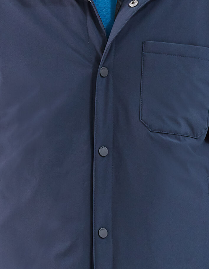 Marineblaues Herren-Unterzieh-Überhemd, THERMOLITE® Nylon  - IKKS